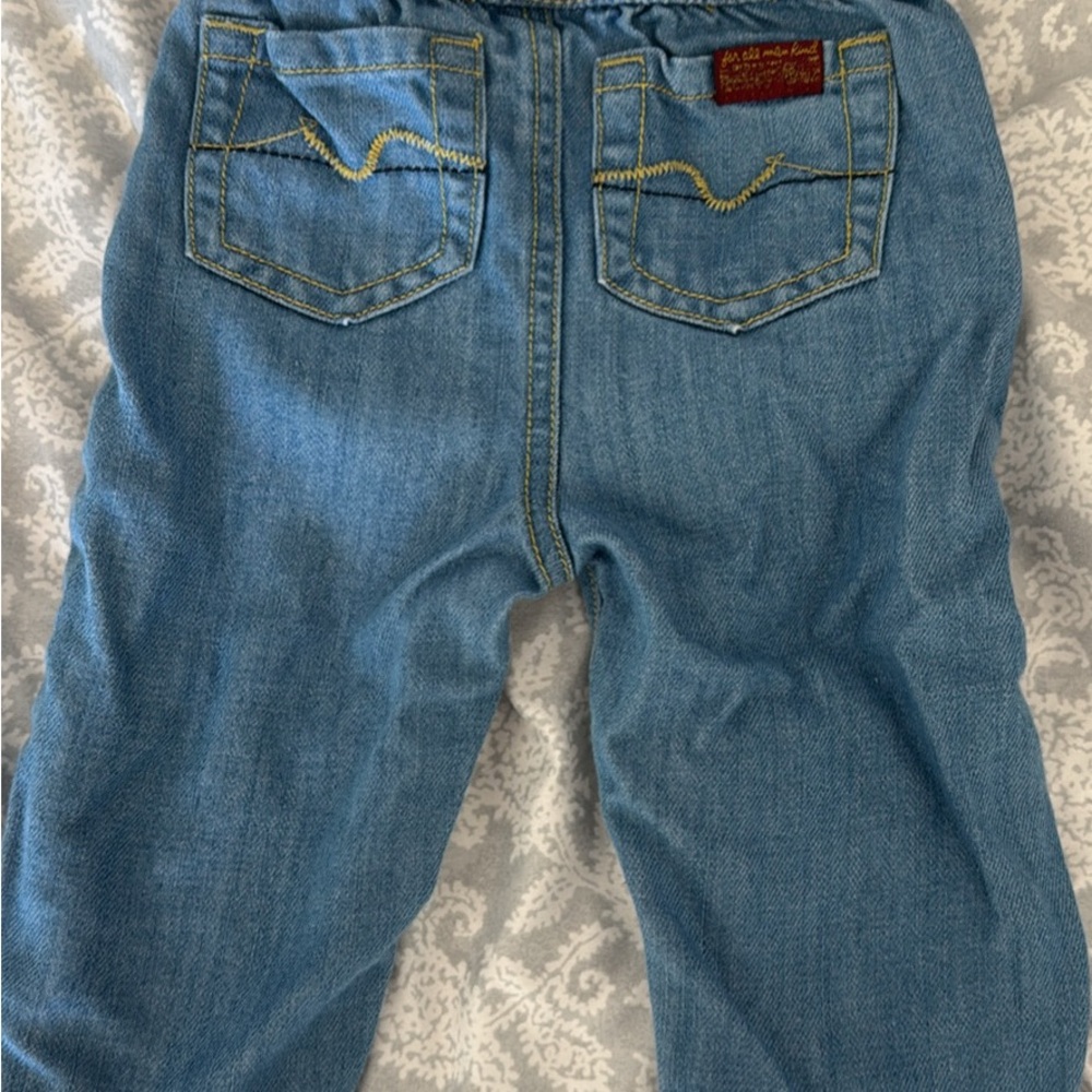 7 for all mankind Blue Denim Jeans